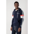 Champion Hoodie with Half-Zip (Cotton Hoodie) American Tape 2022 Navy Blue Men